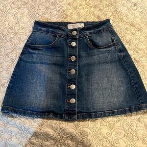 Streetwear Society Jean Skirt